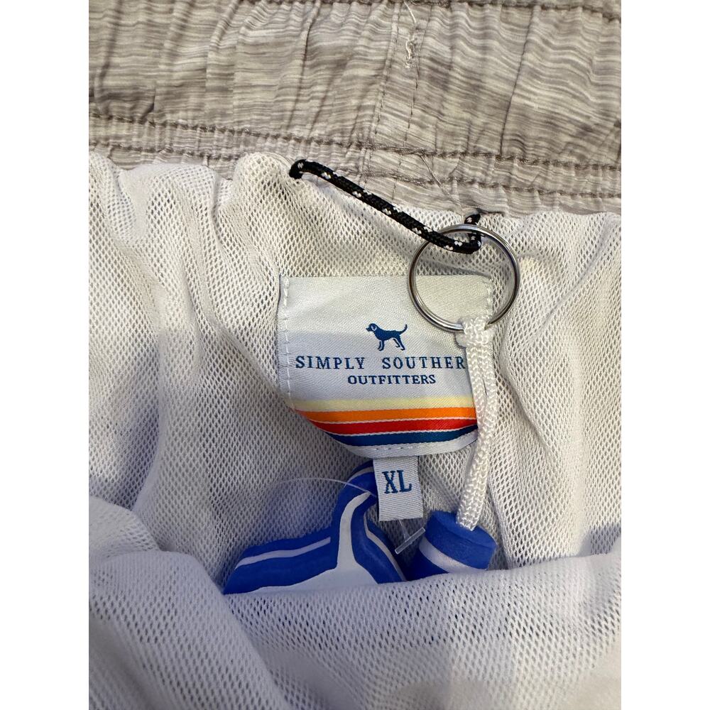 Simply Southern Men's Gray Swim trunks Size XL NWT - Picture 4 of 4